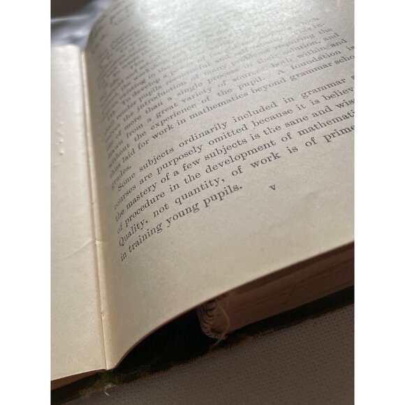 Advanced Arithmetic By Morey State Of Kansas Hardcover 1917 Vintage Edition - Picture 12 of 12